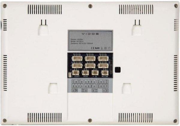WIDEODOMOFON VIDOS X 4xM11W-X/S11-4
