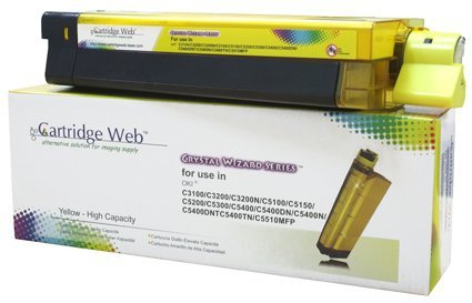 Toner Cartridge Web Yellow OKI C3100/C5100/C5450 zamiennik 42804513/42127405/42127454