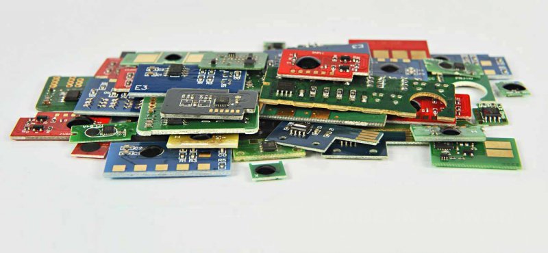 Chip Yellow Samsung S350 CLP-Y350A