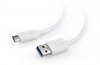 Gembird Kabel USB 3.0 (AM/CM) 1.8m biały