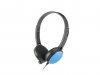 UGo Słuchawki nauszne USL-1221 z mikrofonem, niebieskie