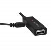 LogiLink Aktywny repeater USB 2.0 A żeński do USB-C męski, dł. 20m