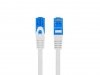 Lanberg Patchcord kat.6a S/FTP CCA 1m szary
