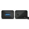 AXAGON HUE-SA7BP Hub 7-portowy USB 3.2 GEN 1 aluminum charging hub, AC adapter