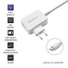 Qoltec Zasilacz sieciowy 65W | 5-20.3V | 2-3.25A | USB typ C | PD |     Biały
