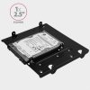 AXAGON RHD-435 Ramka metalowa do montażu 4x 2.5 HDD (2x 2.5 HDD/SSD & 1x 3.5 HDD) w pozycji 5.25 Czarna