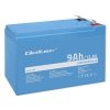 Qoltec Akumulator LiFePO4 Litowo-Żelazowo-Fforanowy | 12.8V | 9Ah |     115.2Wh | BMS