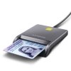AXAGON CRE-SM3T Czytnik kart identyfikacyjnych USB, 1.3m kabel