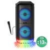 Media-Tech Głośnik BT POWER AUDIO MT3183 Karaoke/Bluetooth 5.3/FM/MP3/MicroSD/USB/AUX/Jack 6.3/USB-C/Iluminacja/RMS 50W/PMPO 900