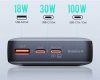 AUKEY PB-Y43 Power Bank | 20000mAh | 65W | 3xUSB | PD 3.0 QC 3.0 LED PPS