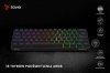 Savio Klawiatura mechaniczna BLACKOUT X2 OUTEMU Peach Silent, Hot Swap
