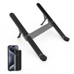 SODI Stojak na laptopa kompaktowy składany 314 mini szary