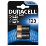 Duracell Baterie CR123A 2szt blister