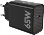 Rebeltec Zasilacz PD65W USB-C uniwersalny do notebooków, smartfonów, tabletów, power banków oraz innych urządzeń z gniazdem zasi