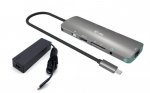 i-tec Zestaw Stacja dokująca USB-C Metal Nano 4K HDMI LAN z Power Delivery 100W + Ładowarka 100W