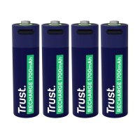 Trust Baterie akumulatory AA USB-C 4 sztuki 