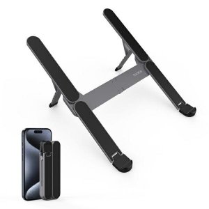 SODI Stojak na laptopa kompaktowy składany 314 mini szary