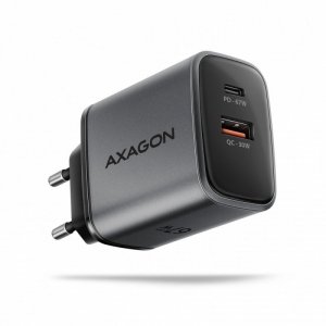 AXAGON ACU-PQ67 Ładowarka sieciowa PD&QC 67W 2-port GaN, USB-A + USB-C