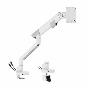 ART Uchwyt biurkowy gazowy do 1 monitora LED/LCD 17-35 L-29GD 2-11kg 2xUSB 3.0 Premium White