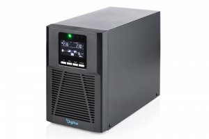 Digitus Zasilacz awaryjny UPS Online Tower 19 LCD 1000VA/1000W 2x12V/9Ah 4xC13 1xC14 USB RS232 RJ45 GŁ.293mm