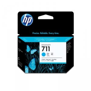 HP Inc. Tusz 711 29ml Cyan 3-Pack CZ134A