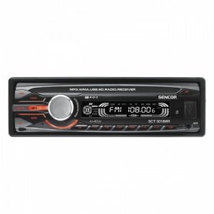 Sencor Radio samochodowe z pilotem SCT 3018MR Moc4x40W,USB/SD/MMC