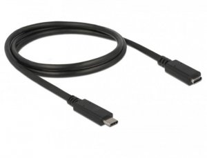 Delock Przedłużacz USB CM-CF 3.1 1m czarny