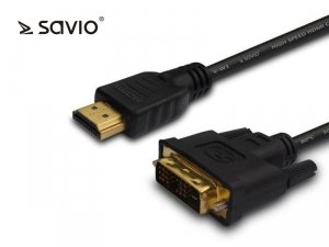Elmak Kabel CL-10M HDMI-DVI 1,5 m Savio