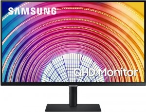 Samsung Monitor  32 cale LS32A600NWUXEN VA 2560x1440 WQHD 16:9   1xHDMI  1xDP 5ms HAS+PIVOT płaski 3Y