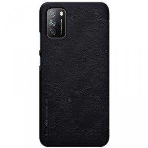 Nillkin Etui Qin Leather Xiaomi Poco M3 Czarne