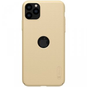 Nillkin Etui Super Frosted Shield iPhone 11 Pro (Z wycięciem na logo) Złote