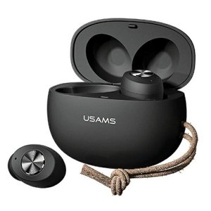 USAMS Słuchawki Bluetooth 5.0 TWS ES Czarne