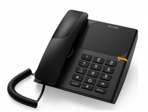 Alcatel Telefon przewodowy T28 Czarny