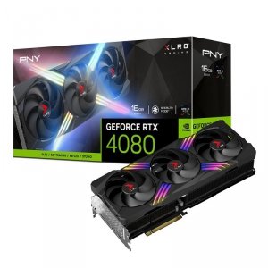 PNY Karta graficzna GeForce RTX 4080 16GB XLR8 Gaming Verto Epix-x RGB Triple Fan