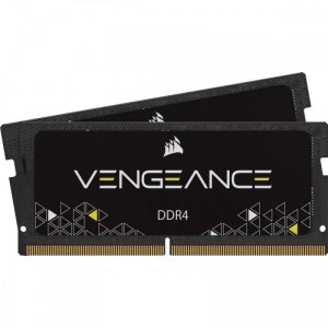 Corsair Pamięć DDR4 Vengeance 32GB/3200 (2*16GB) CL22 SODIMM, czarna