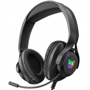 Onikuma Słuchawki gamingowe X16 RGB czarne (przewodowe)