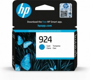 HP Inc. Tusz 924 Cyan 4K0U3NE