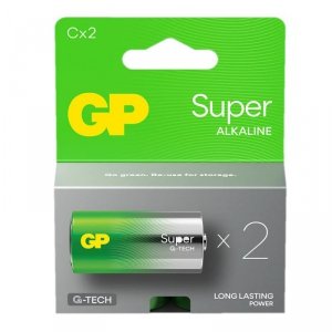 GP Battery Bateria alkaliczna LR14/C SUPER 2 sztuki (G-TECH)