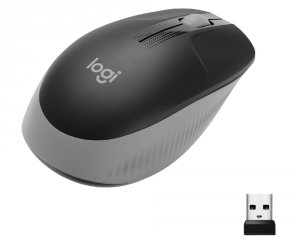 Logitech Mysz bezprzewodowa M190 Szara