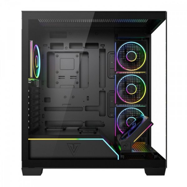 MODECOM Obudowa PC VOLCANO STELLAR PLUS ARGB MIDI 5F Czarna