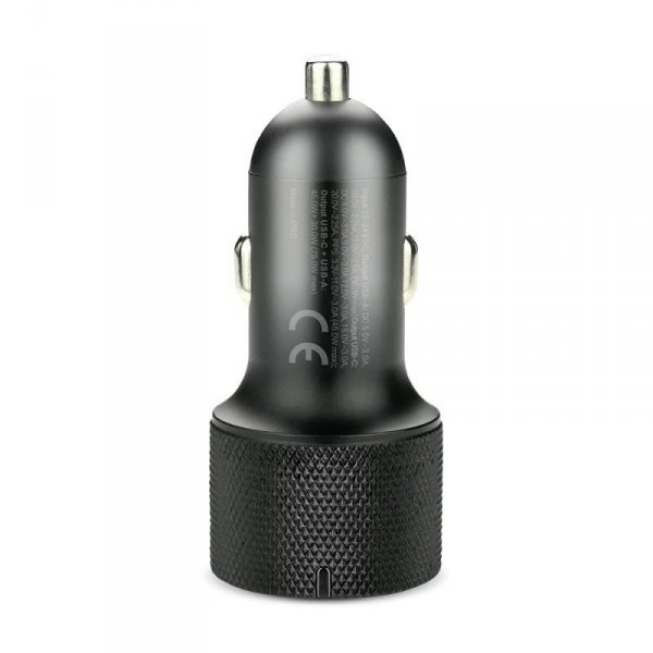 everActive Ładowarka samochodowa CC-50Q QC3.0 75W 1X USB + 1X USB-C PD czarna