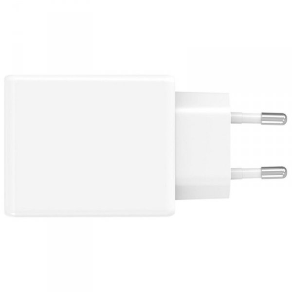 4smarts Ładowarka sieciowa PDPlug 65W GaN 2xUSB-C Biała