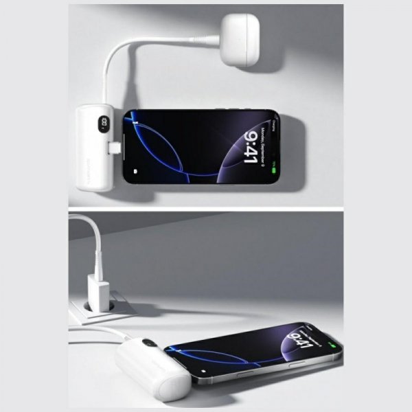 4smarts Powerbank FicoFold 22,5W 5000mAh Biały