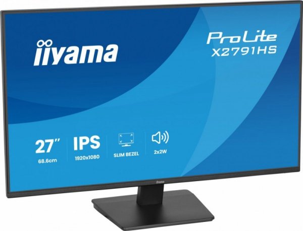 IIYAMA Monitor 27 cali X2791HS-B1 IPS, HDMI, DP, 120Hz,1500:1