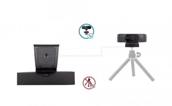 i-tec Kamera SOLOMON 500 4K PDAF Webcam - CAMSOLOMON4K500