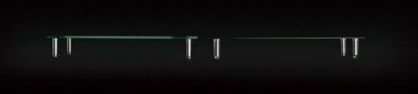 Gembird Podstawka szklana na monitor (rozmiar M)