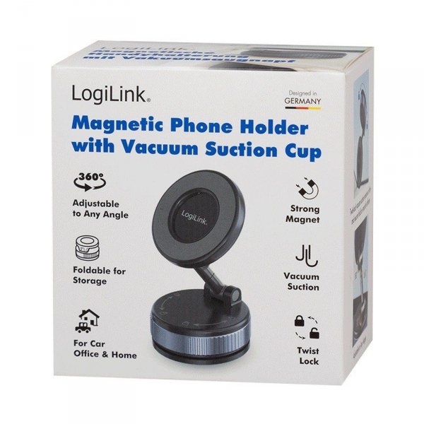 LogiLink Magnetyczny uchwyt na smartphone z przyssawką