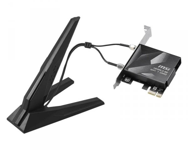 MSI Karta sieciowa Herald BE9400 WiFi 7 PCIe