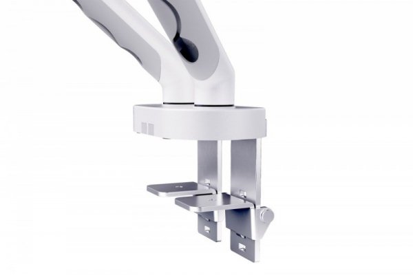 Digitus Ramię biurkowe podwójne z zaciskiem i sprężyną mechaniczną 2x LCD max. 35" obciążenie 2x10kg, VESA: 75x75, 100x100,