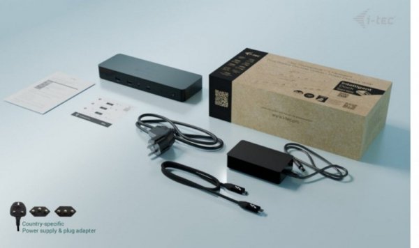 i-tec Stacja dokująca Thunderbolt 4 Intelligent Dual Display Power Delivery 90W 2x DP Video TB AUDIO LAN  USB-A 10Gbps USB-C 10 